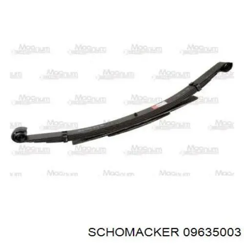 Лист рессоры задней 09635003 Schomacker