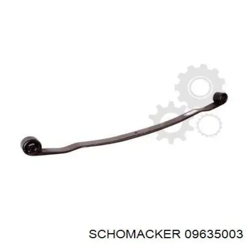 Купить 09635000 Schomacker Лист рессоры задней