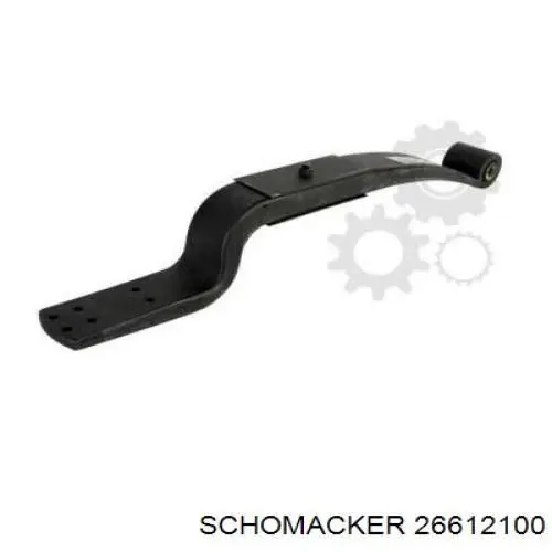 26612100 Schomacker Полурессора задняя