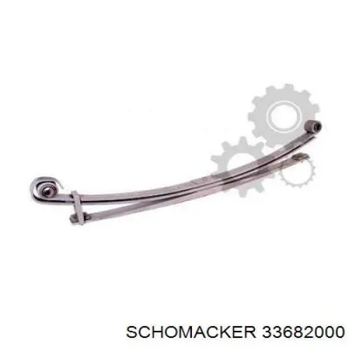 33682000S Schomacker Рессора передняя