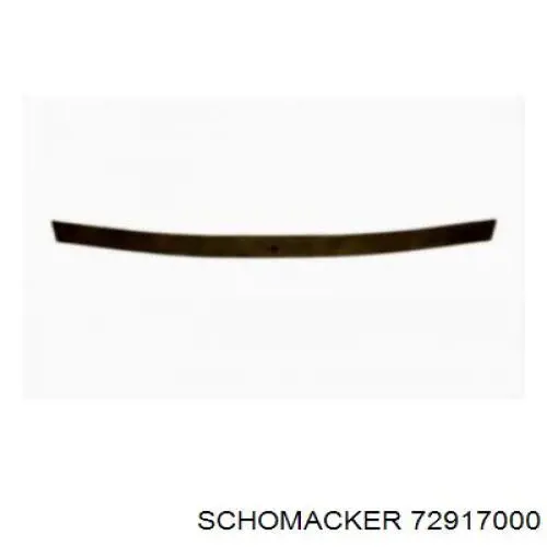 72917000 Schomacker Задние рессоры