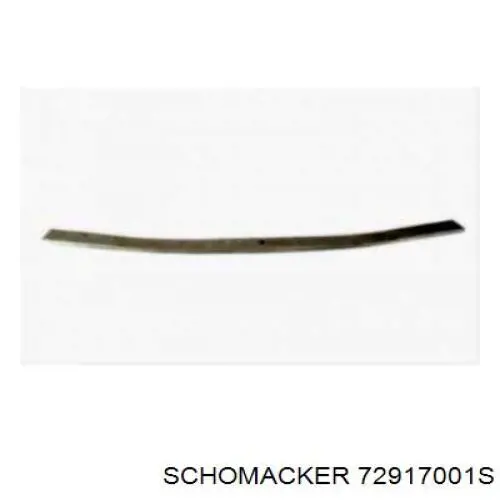 Рессоры задние (пружины задней подвески) Schomacker 72917001S цена, от 313.02 USD