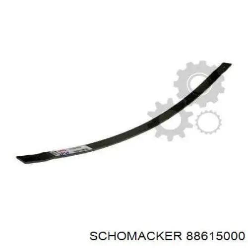 Полурессора задняя Schomacker 88615000 цена, от 333.42 USD
