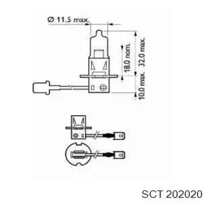 Лампочка ближнего света Fiat/Alfa/Lancia 14151590 цена, от 1.48 USD