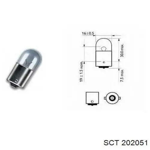 Лампочка SCT 202051