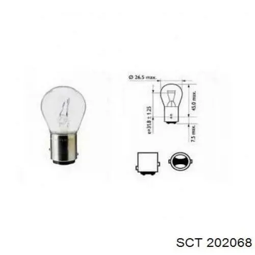 Лампочка накаливания Shafer SL2001 цена, от 0.24 USD