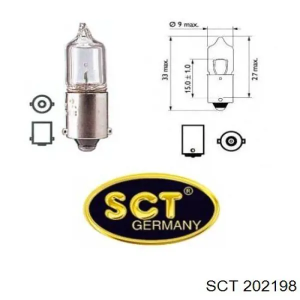Лампочка 202198 SCT