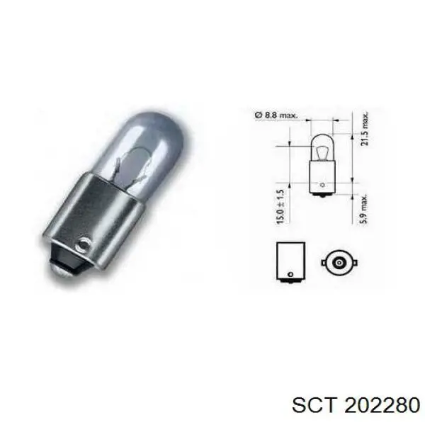 202280 SCT лампочка