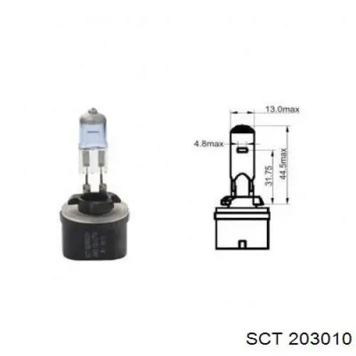 Лампочка 203010 SCT