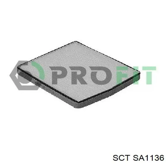 SA1136 SCT Внутрисалонный фильтр