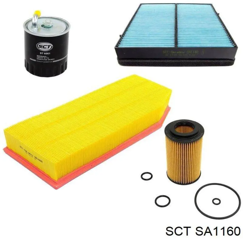 Воздушный фильтр салона SCT SA1160