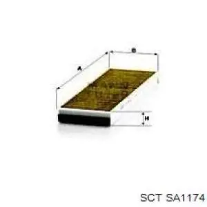 Фильтр салона SA1174 SCT