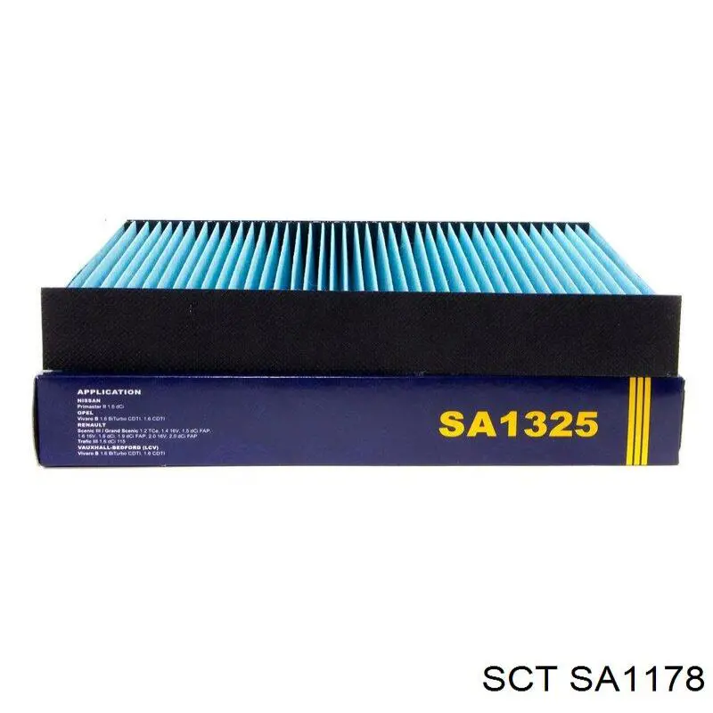 SA1178 SCT Внутрисалонный фильтр