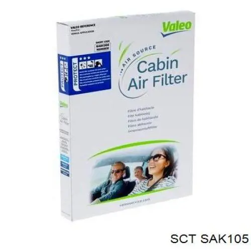 Купить SAK105 SCT Фильтр салона угольный