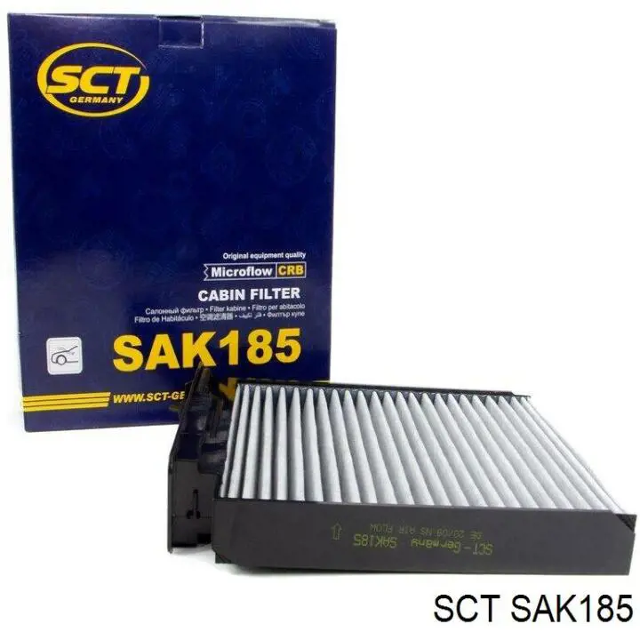 Купить SAK185 SCT Фильтр салона угольный