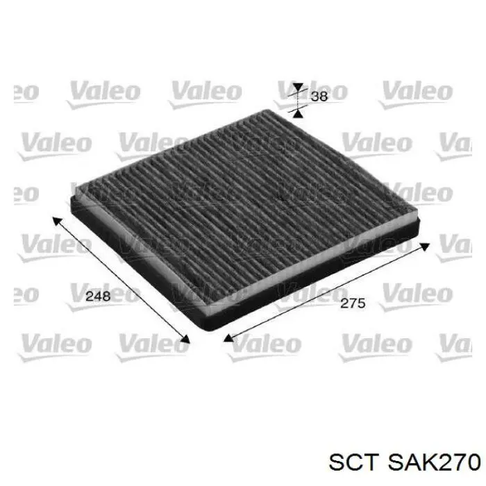 Воздушный фильтр салона SCT SAK270