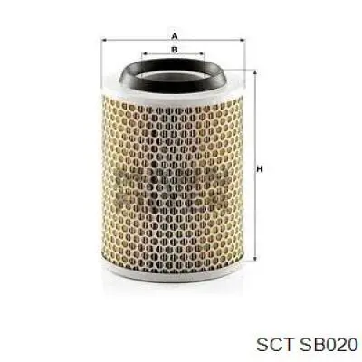 Воздушный фильтр SB020 SCT