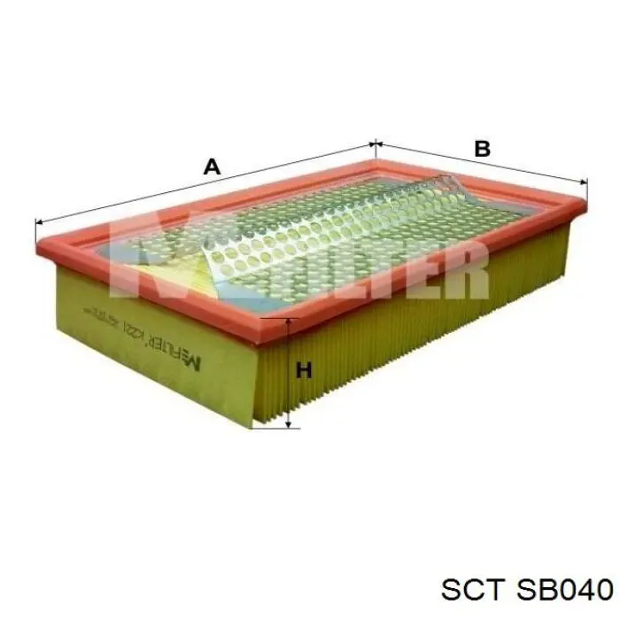 Воздушный фильтр SB040 SCT