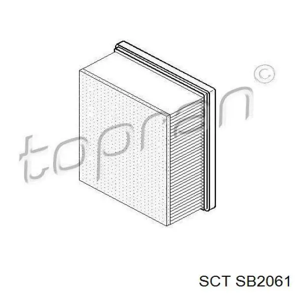 Воздушный фильтр SB2061 SCT