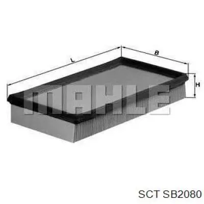 Воздушный фильтр SB2080 SCT