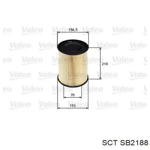 Фильтр воздушный SCT SB2188