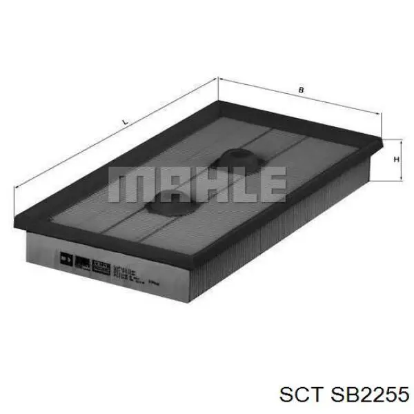SB2255 SCT Воздушный фильтр двигателя