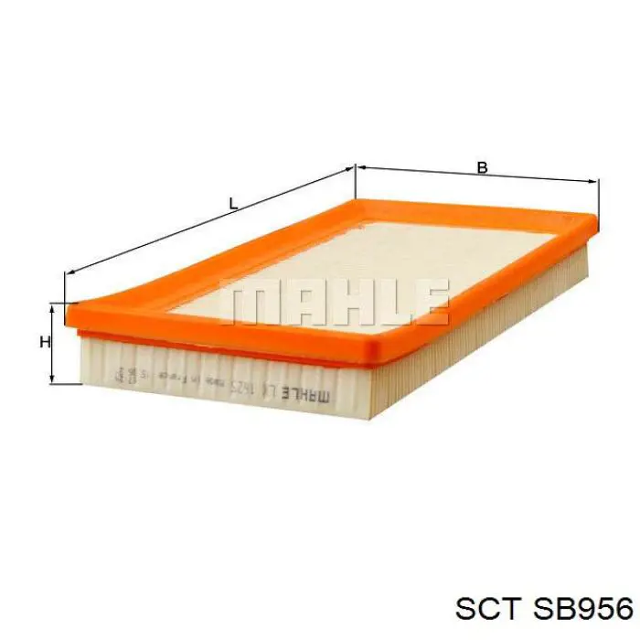 Фильтр воздушный SCT SB956