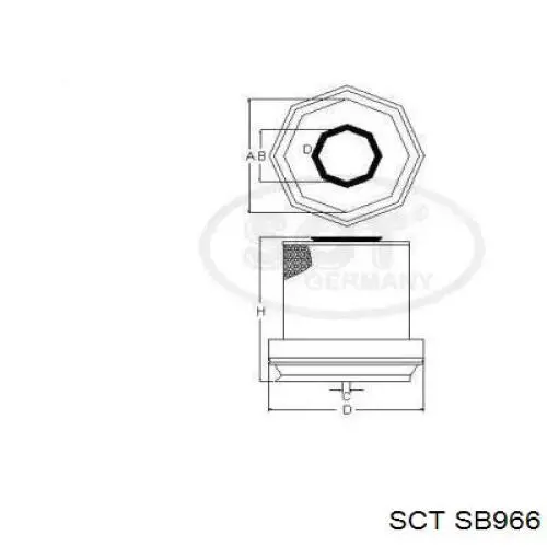 Элемент воздушного фильтра Boss BS01041 цена, от 80.94 USD