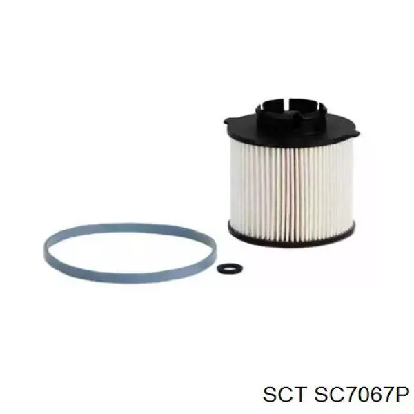 Caja, filtro de combustible SC7067P SCT