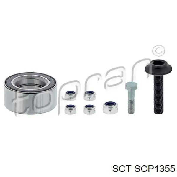 SCP1355 SCT Подшипник ступицы передней и задней
