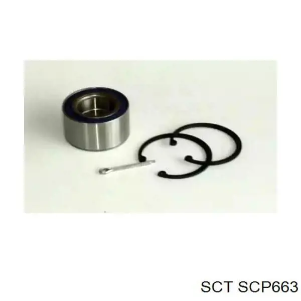 SCP663 SCT подшипник ступицы передней