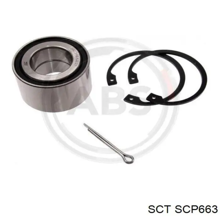 SCP663 SCT Подшипник ступицы передней