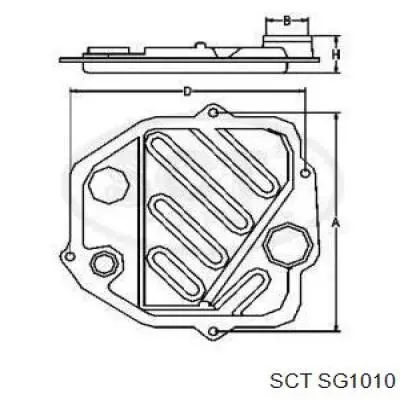 Масло АКПП SCT SG1010