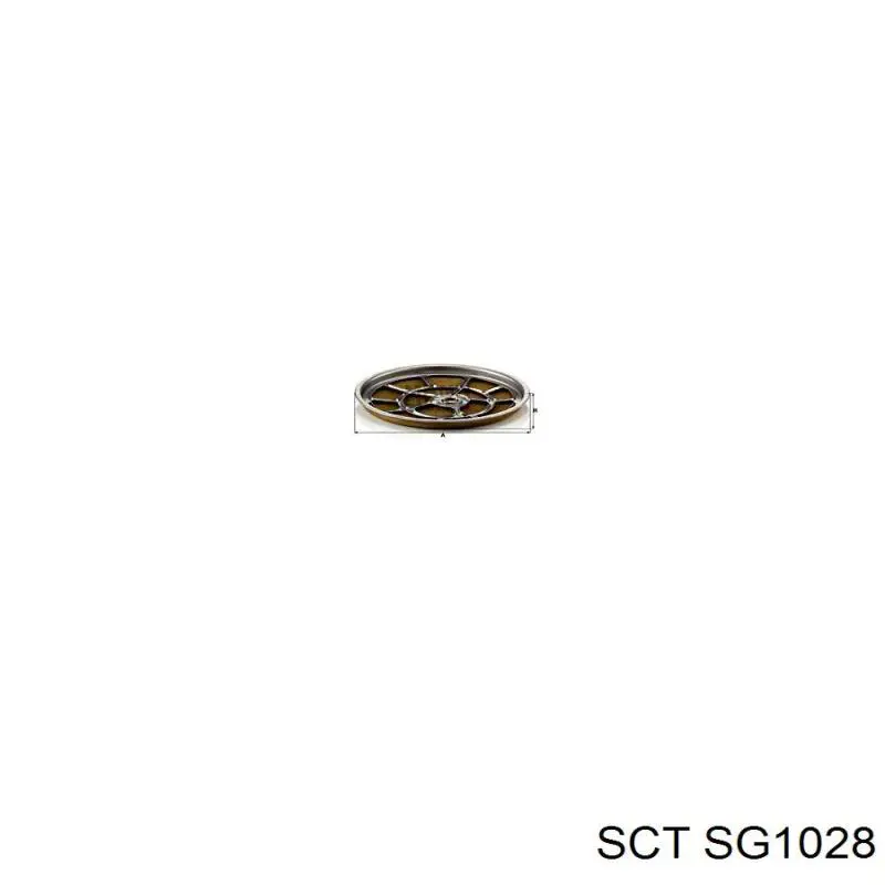 SG1028 SCT Масляный фильтр АКПП