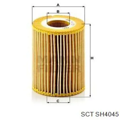 Фильтр очистки масла центробежный SCT SH4045 цена, от 7.05 USD