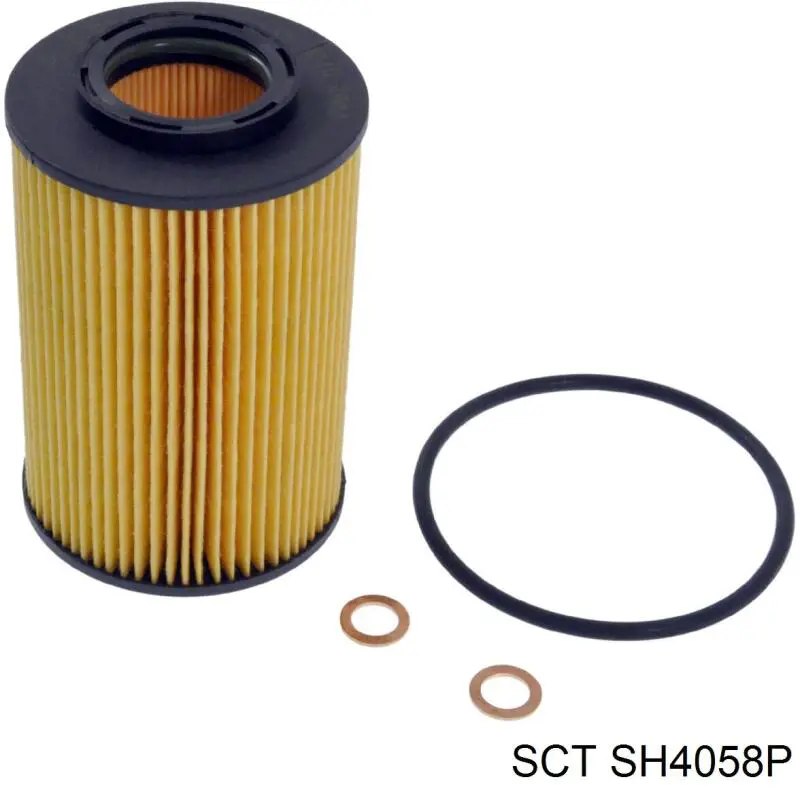 Масляный фильтр SH4058P SCT