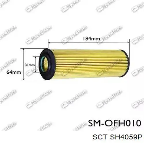 SH4059P SCT Масляный фильтр двигателя