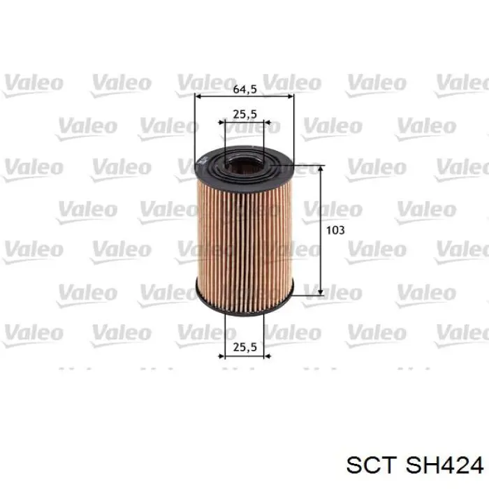Масляный фильтр SH424 SCT