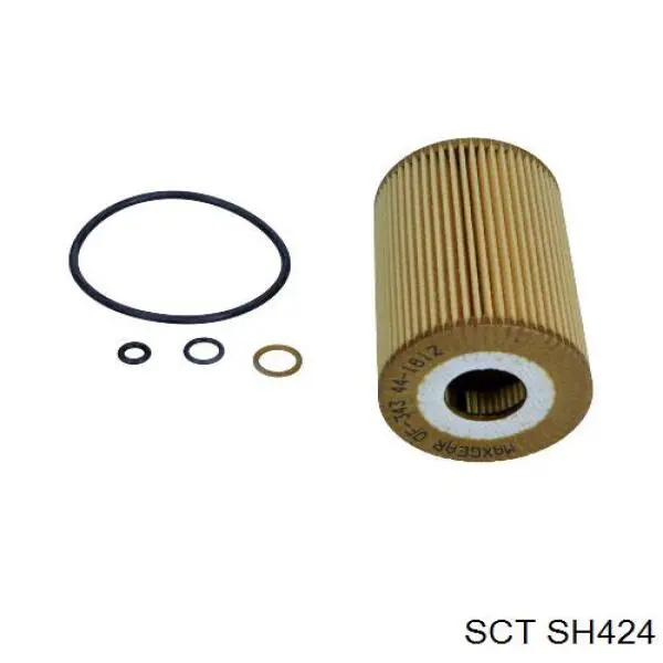 SH424 SCT Масляный фильтр двигателя