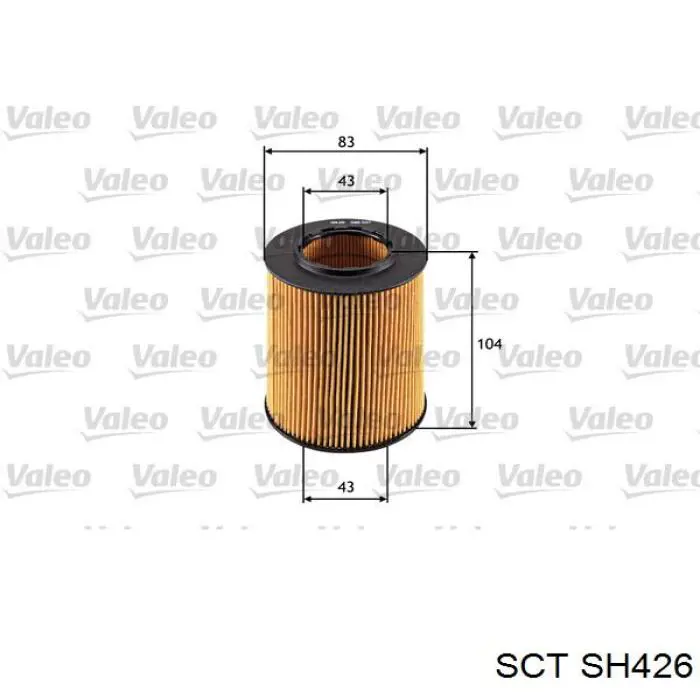 SH426 SCT масляный фильтр