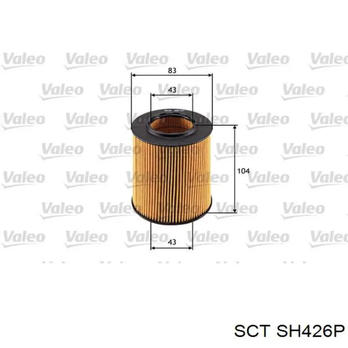 Фильтр очистки масла центробежный SCT SH426P цена, от 4.06 USD