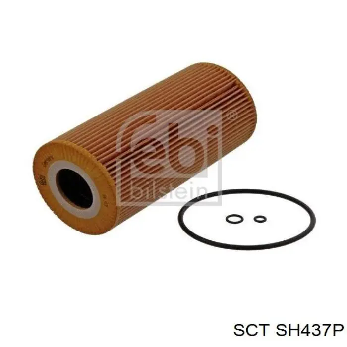 SH437P SCT Масляный фильтр двигателя
