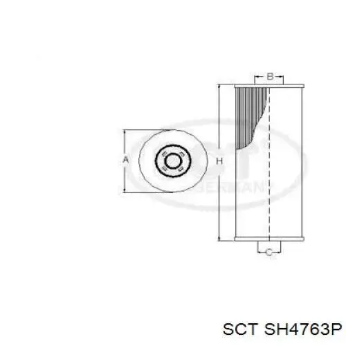 SH4763P SCT масляный фильтр