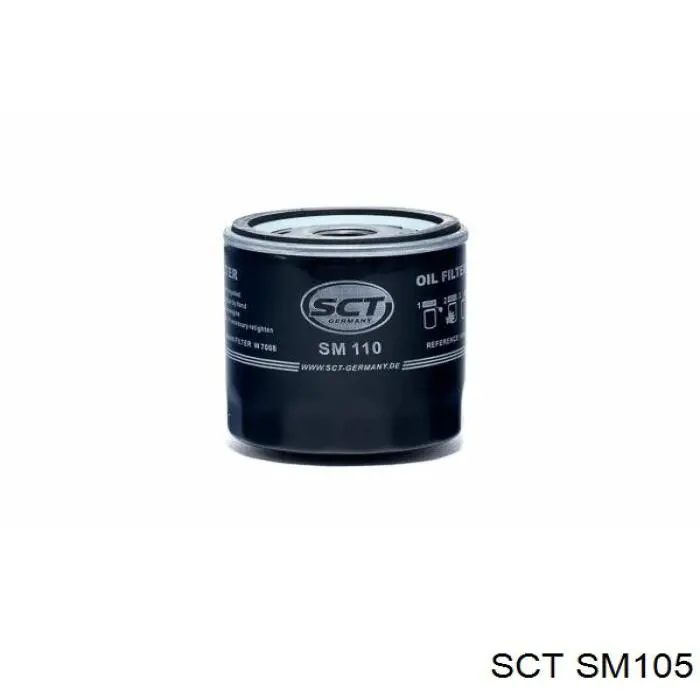 Корпус масляного фильтра SM105 SCT