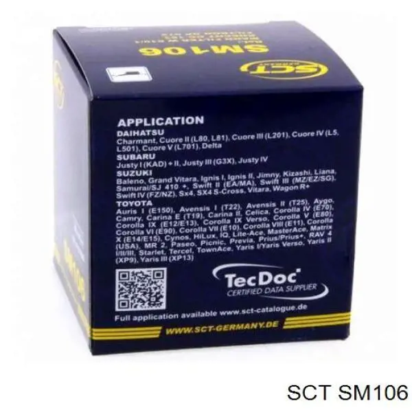 Фильтр очистки масла центробежный SCT SM106 цена, от 4.42 USD