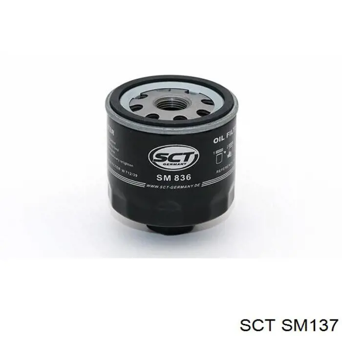 Масляный фильтр SM137 SCT