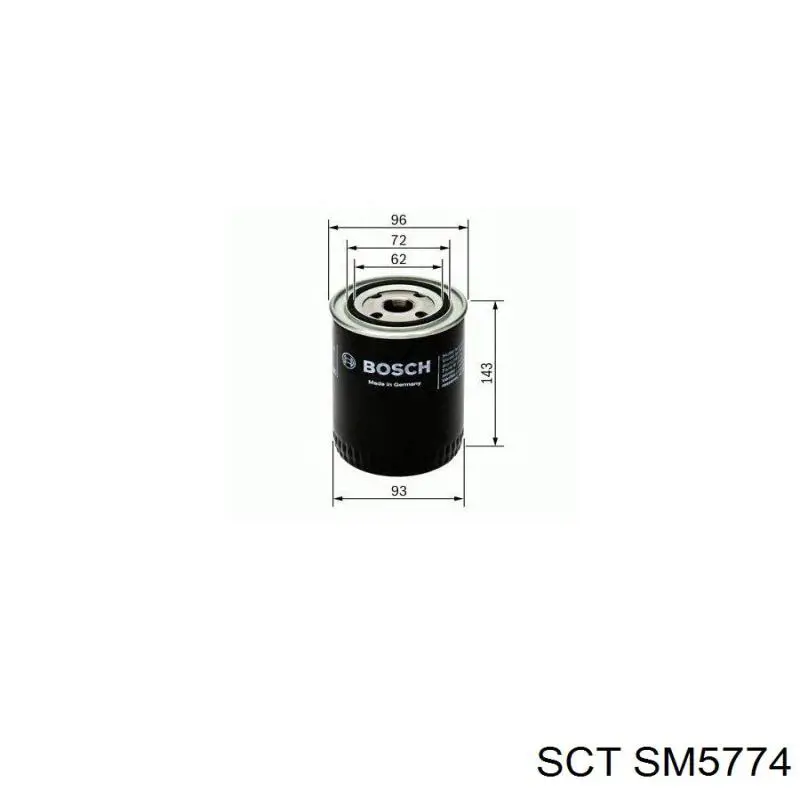 Фильтр масла SCT SM5774
