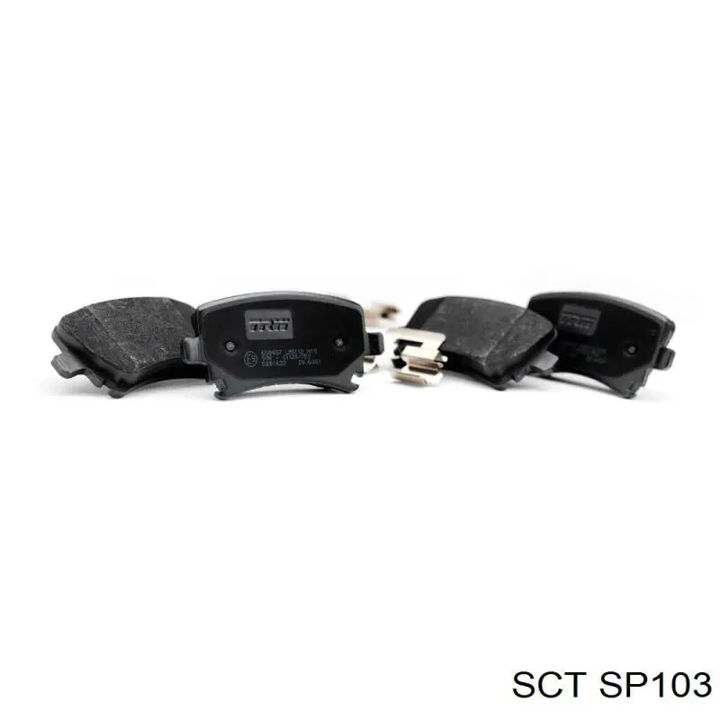 Передние тормозные колодки A0014209220 Mercedes