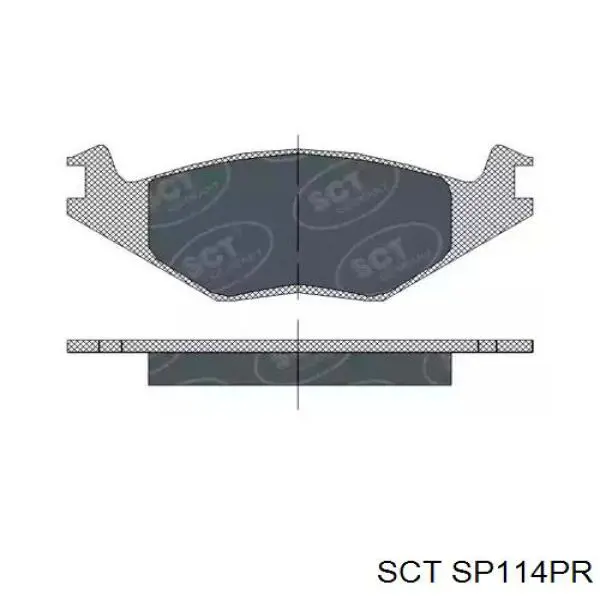 Колодки SCT SP114PR цена, от 12.22 USD