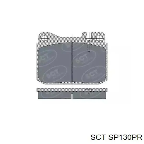 Передние тормозные колодки SP130PR SCT